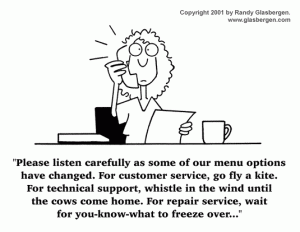 Customer Service Cartoon