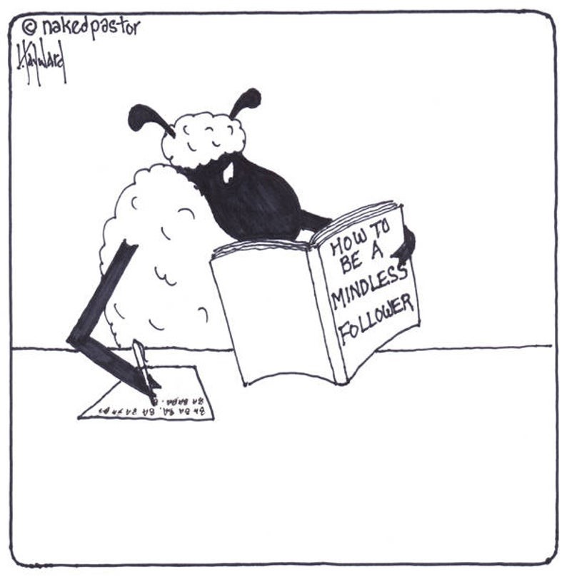 mindless follower